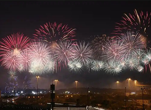 毕节焰火晚会